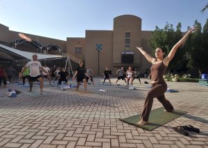 Yoga community building