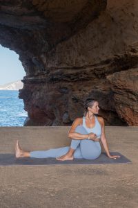 Alignment yoga mats