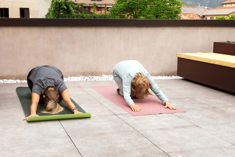 Compact yoga mats for city travel