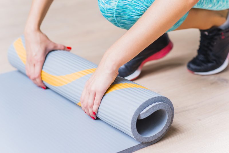 Extra-thick yoga mats