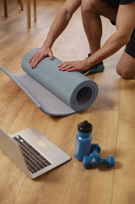 Yoga mats for sweaty yogis