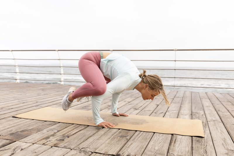 yoga mat grip