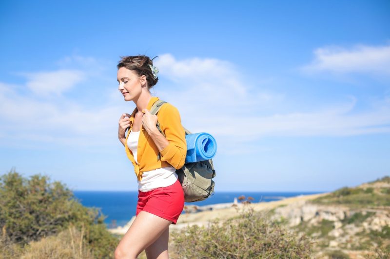 Rugged yoga mats for outdoor use