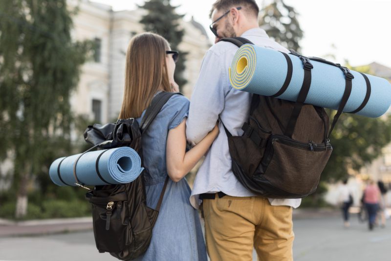 Travel yoga mats