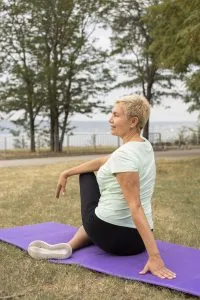 Recycling old yoga mats