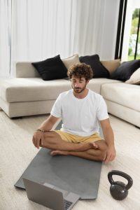 yoga mat mental health