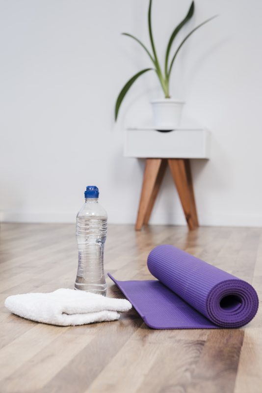 How to break in a new yoga mat