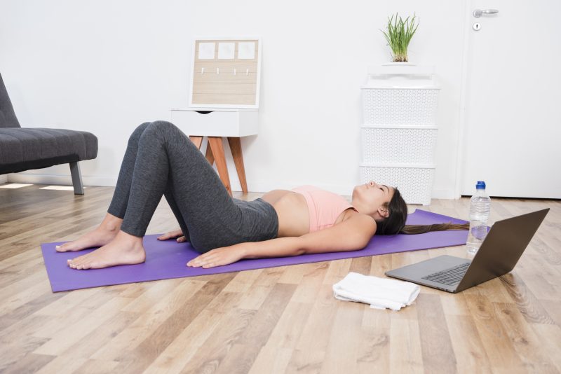 Temperature-regulating yoga mats