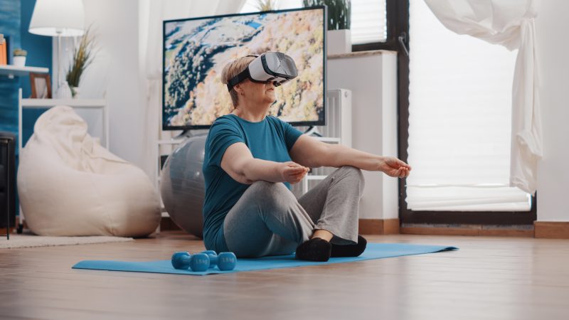 virtual reality yoga